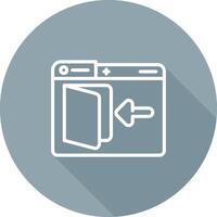 Logout Vector Icon