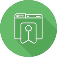 Bookmarked Vector Icon