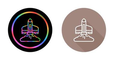 Rocket Launch Vector Icon