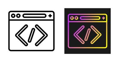 Coding Vector Icon