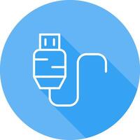 Usb Cable Vector Icon