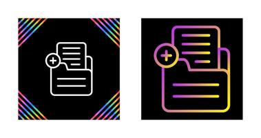 Document Add Vector Icon