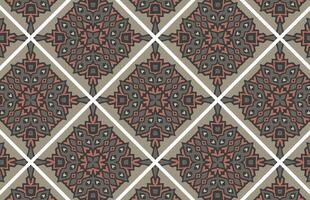 Brown tile grunge design pattern vector