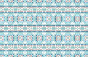 Colorful zigzag textile design pattern vector