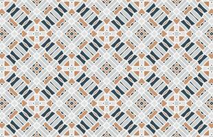 Geometric repeating texture pattern for fabric vector