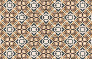 Floral colorful fabric design pattern vector