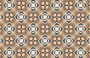 Floral colorful fabric design pattern vector