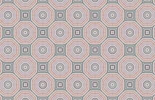 Multicolor geometric hexagonal grunge pattern vector