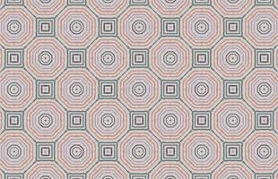 Multicolor geometric hexagonal grunge pattern vector