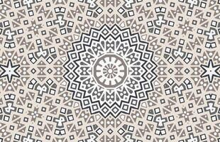 Elegant and classic mandala design pattern vector
