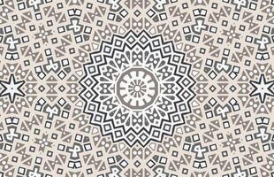 Elegant and classic mandala design pattern vector