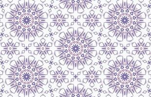 Abstract moroccan design pattern vector