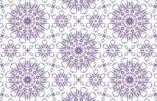 Abstract moroccan design pattern vector