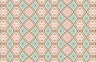 Multicolor decorative grunge zigzag pattern design vector