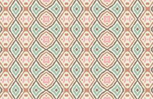 Multicolor decorative grunge zigzag pattern design vector