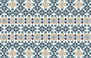 Abstract geometric fabric design vector