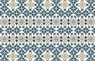 Abstract geometric fabric design vector