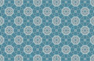 Blue and white hexagonal decorative grunge pattern vector