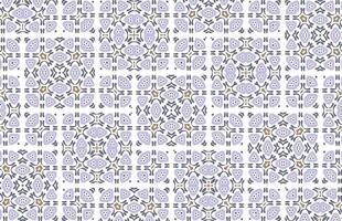 Purple and Brown fabric design pattern vector