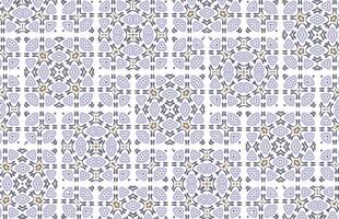 Purple and Brown fabric design pattern vector