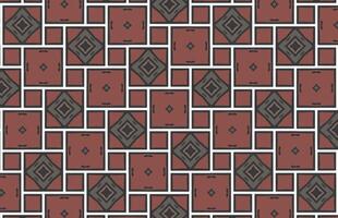 Colorful bricks grunge design pattern vector