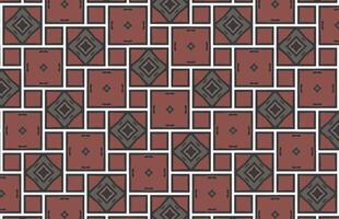 Colorful bricks grunge design pattern vector