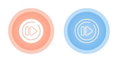 Next Track Circle Vector Icon