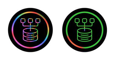 Data Modeling Vector Icon