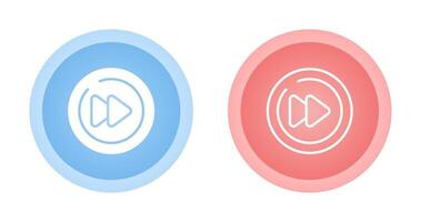 Video Next Track Circle Vector Icon