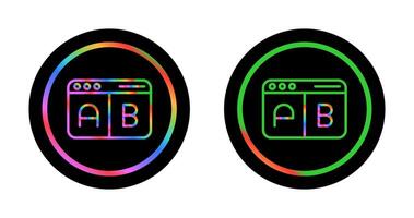 Multivariate Testing Vector Icon