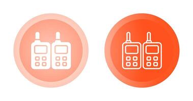 Two way Radio Vector Icon