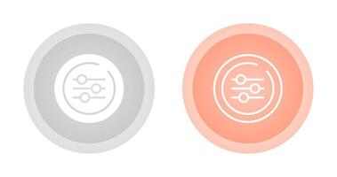 Equalizer Circle Vector Icon