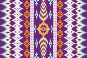 étnico figura azteca bordado estilo.geométrico ikat oriental tradicional Arte patrón de diseño para étnico fondo,fondo de pantalla,moda,ropa,envoltura,tela,elemento,pareo,gráfico,vector ilustración. vector