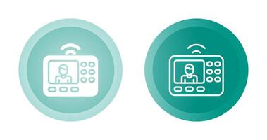 Intercom System Vector Icon