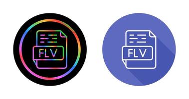 FLV Vector Icon