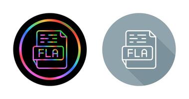 FLA Vector Icon