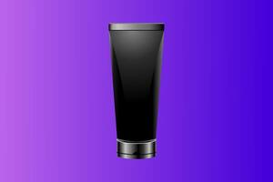 productos cosméticos tubo Bosquejo crema y suero vector