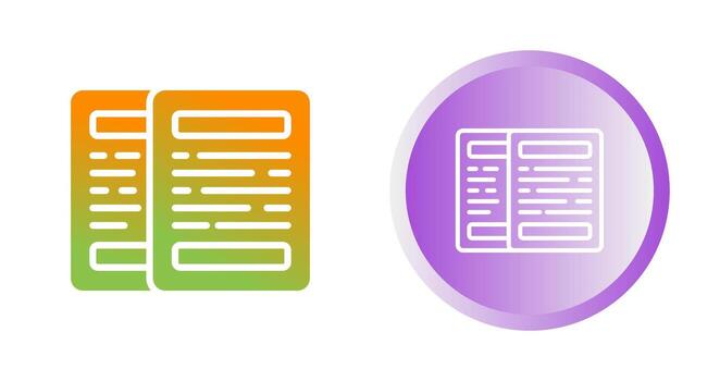 icono de vector de documento