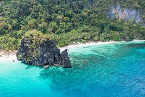 Aerial view of Seven Commandos Beach photo