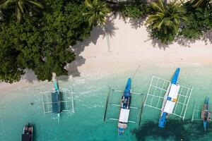 Aerial view of Seven Commandos Beach photo