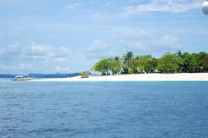 Paradise beach in Philippines photo