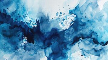 AI generated Ultra-clean watercolor background photo