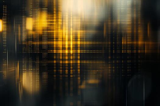 AI generated Opulence in golden luxury abstract creation photo