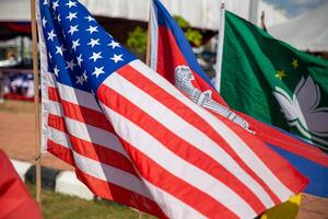 World Flags in a Row photo