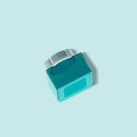 Cosmetic Square Glass Jar photo