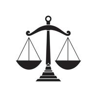 Scale icon. Law and justice theme. Isolated design. Vector illustration.