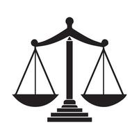 Scale icon. Law and justice theme. Isolated design. Vector illustration.