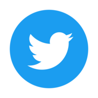 ai gerado meios de comunicação, social, Twitter logotipo png