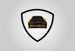 Abstract car logo sign symbol for automotive company Pro Vector