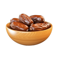 AI generated Ramadan dates png isolated on transparent background